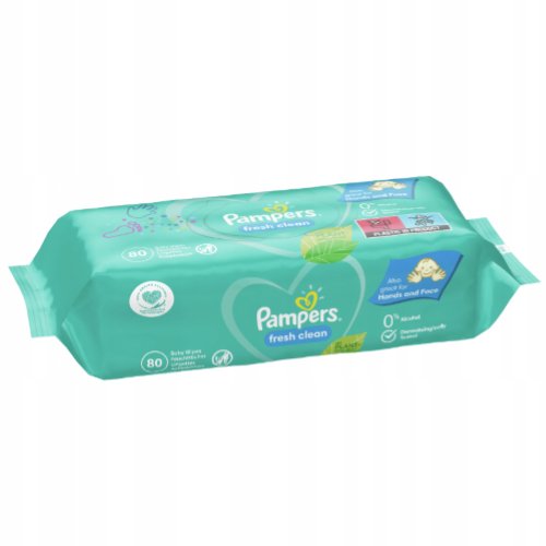 Pampers | Vådservietter Fresh Clean | 52 Stk. | 0.34/Stk - Køb og spar