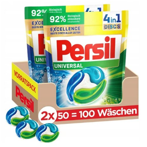 Persil | Universal 4in1 Disc | 50 stk. | 3.6/Stk. - Køb og spar