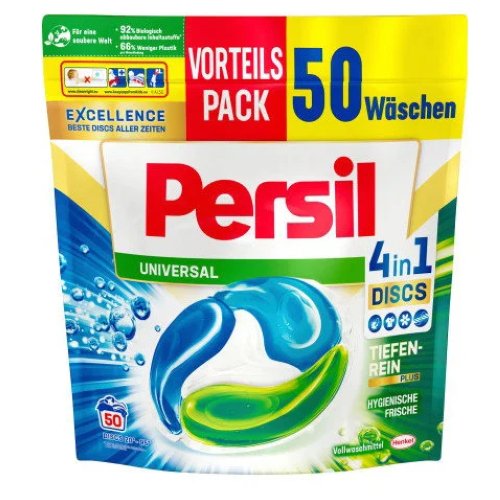 Persil | Universal 4in1 Disc | 50 stk. | 3.6/Stk. - Køb og spar