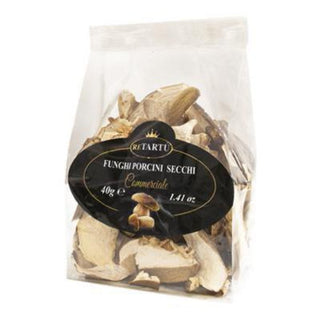 Retartu Funghi Porcini Secchi tørrede porcini- og Karl Johan-svampe, 40 g, til risotto, pasta, saucer og supper
