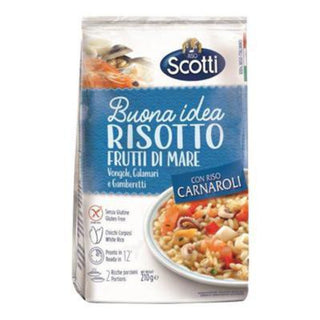 Riso Scotti Buona Idea risotto med skaldyr og Carnaroli-ris 210 g
