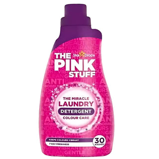 The Pink Stuff Colour Care flydende vaskemiddel til kulørt tøj, 30 vaske, som bevarer farverne og giver frisk duft
