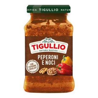 Tigullio Peperoni e Noci italiensk pesto med grillet peberfrugt og valnødder
