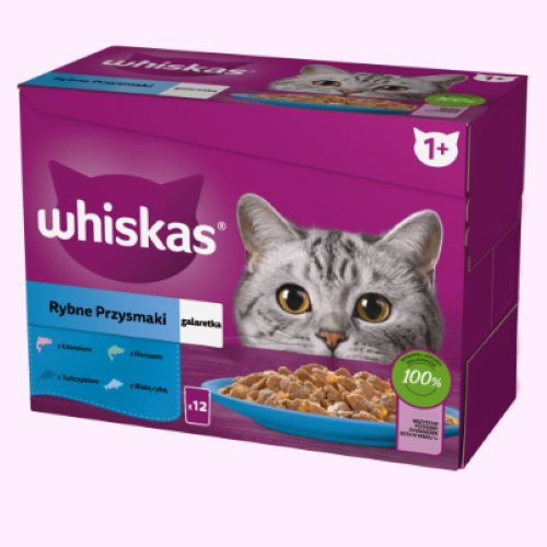 Whiskas | Vådfoder m. fisk | 1020 g | 48.97/Kg. - Køb og spar