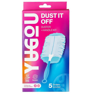 Yugou Dust It Off Støvkost Startsæt – Håndtag + 5 Støvhoveder