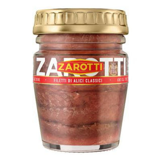 Zarotti Filetti di Alici Classici italienske ansjosfileter i glas
